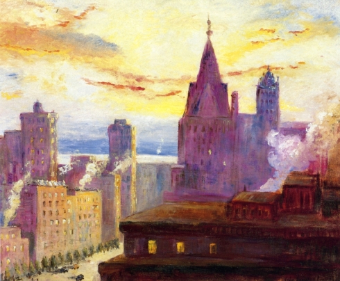 Cooper-xx-Rooftops-at-Sunset-xx-Private-Collection